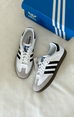 Adida-s  samba white mens