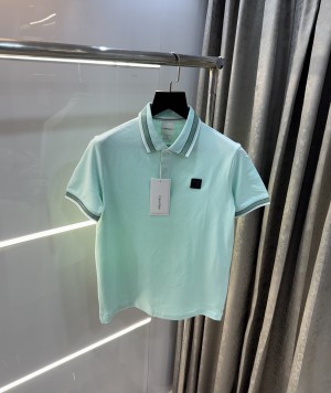 Calvin  Klein English Green Patch Logo Premium Polo T-Shirt