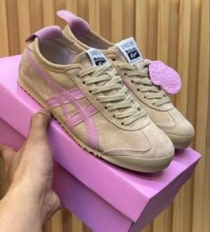 Patou X Onitsuka Tiger Mexico 66 Trainer suede Quality Khaki fixed