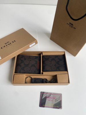 Coac_h Premium Wallet combo wid og box & accessories