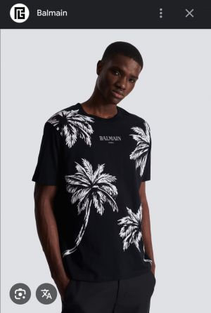 Sale.BALMAIN.IMPORTED.ROUND.NECK.TSHIRT.