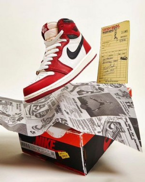 Nikee Air Jordan 1 Lost and Found Semi UA
