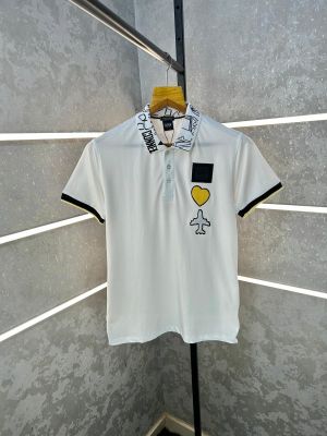 Sale Hugo_Boss Polo White Premium Collar Neck T-shirt F036