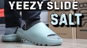 Ua . yeezy slide sea salt ua