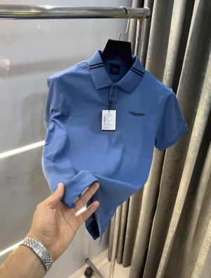 Hacket Blue Premium Classic Polo T-Shirt 004