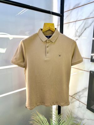 Aston Martin Hacket t Brown Polo Premium Collar Neck T-shirt F2603-BR2
