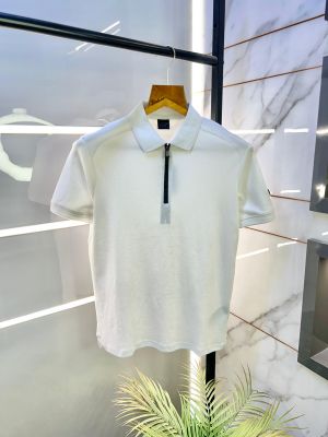 Aston Martin Hacket t White Polo Premium Collar Neck T-shirt F2603-W2