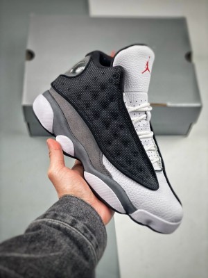 Nik-ee air jordan 13 retro black flint