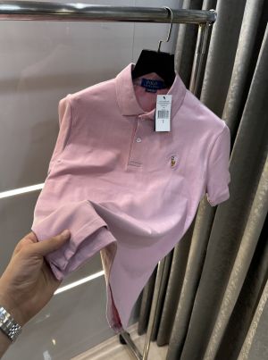 Ralph  Lauren Pink Premium Polo T-Shirt