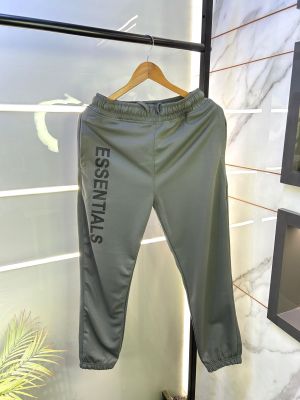 Essential Grey Printed Premium Track Pant F2592-GY