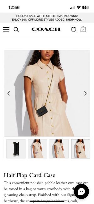 Coach_Flap_Chain_Wallet_With_OriginalBox_DustCover_Premium