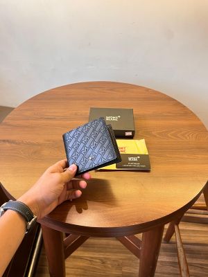 MONT_BLANC_PREMIUM_LEATHER_WALLET_WITH_OGBOX_CARDS_DUSTBAG_TAGS_ETC_F163