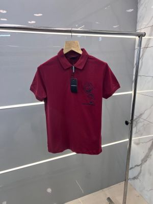 Emporio Arman_i Designer Logo T-shirt Maroon SALE OFFER  (1072)