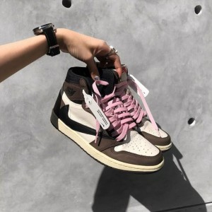 NIK_E air jordan travis scott retro 1 high og dark mocha semi ua