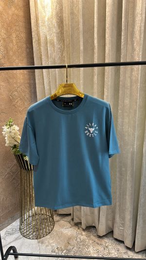 UNDER_ARMOUR IRON LOGO EMBOSSED PREMIUM BLACK TSHIRT