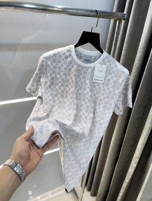 Coac h White Monogram Imported Premium T-Shirt