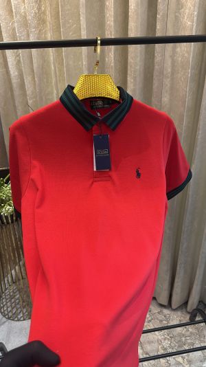 POLO by RAULP_H LAURAN LOGO PATCHED PREMIUM RED POLO TSHIRT