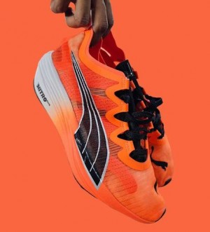 Pumaa Fast Fwd Nitro Oranges Running