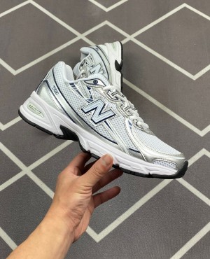 New Balance Unisex 740 Navy with White and Shadow Grey