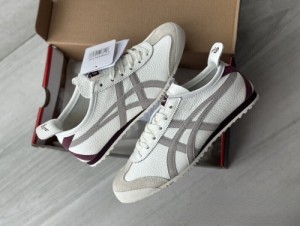 Onitsuk_a Tiger Mexico 66 White Grey Berry