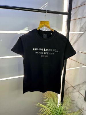 Sale Arman_i Exchange Black Premium Round Neck T-shirt F2443-BL
