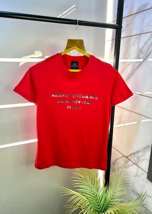 Sale Arman_i Exchange Red Premium Round Neck T-shirt F2443-RE