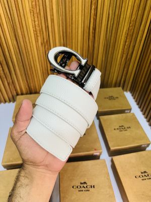 32 COAC_H WHITE PREMIUM QUALITY AUTOMATIC LOCK BELT