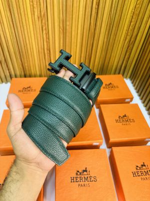 36 HERMES GREEN PREMIUM QUALITY AUTOMATIC LOCK BELT