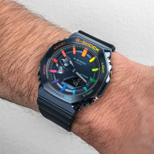 Gshock Ga 2100 Navy Edition All Chrono Working 