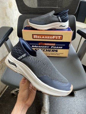 Skecher_s Slip ins Arch Fit Blue Grey