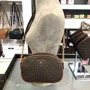 Michael_Kors_ jet set charm small camera crossbody purse bag handbag messenger mk with box