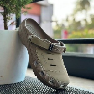 Crocss Yukon Green Brown Clog 1