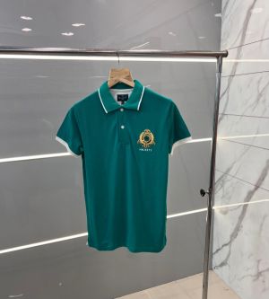 Hacke_t Cotton Matty Embroidery Logo Premium Polo T-shirt sale offer (893)