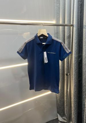 Kar_l Legerfeld Premium Polo with Shoulder Strip and Emboss Logo Tshirt sale offer  539