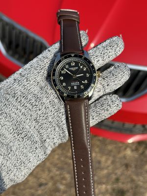 Longine_s Chronometer Premium Quartz Brown 