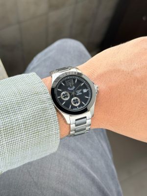 Longine_s Silver Black B3
