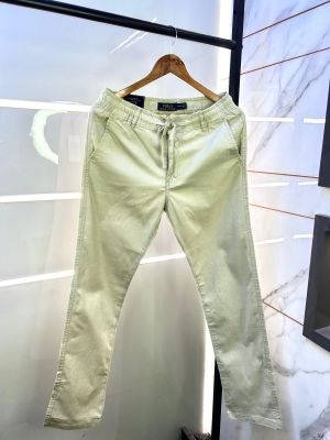 Ralph_Lauren Polo Classic Linen Beige Super Premium Trouser F2824-BE