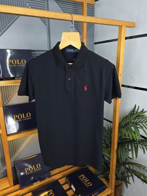 R L Pol T Shirts Navy K100-N