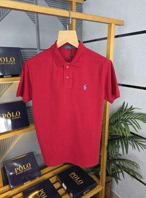 R L Pol T Shirts Red K100-R