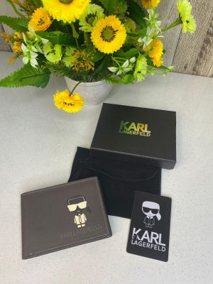 KARL_LAGERFELD WALLET WID OG BOX DUST BAG CARD 112