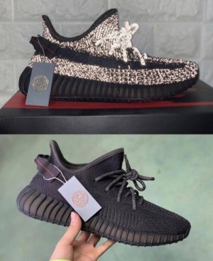 Adidass Yeezy 350 V2 Black Full Reflective Semi UA