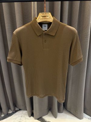 SALE Zar_a Knitted Polos Dark Brown