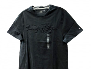 Tommy Hilfige_r Round Neck T-shirt Black 