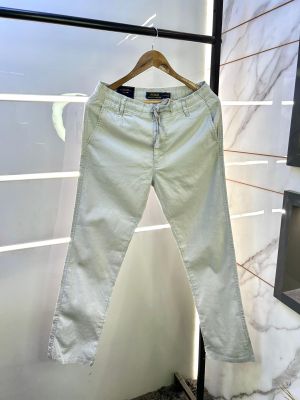 Ralph_Lauren Polo Classic Linen Grey Super Premium Trouser F2824-GY