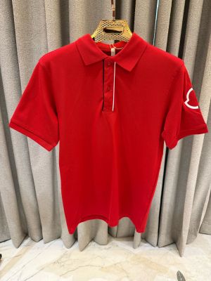 SALE Moncle_r Polo T-shirt Red