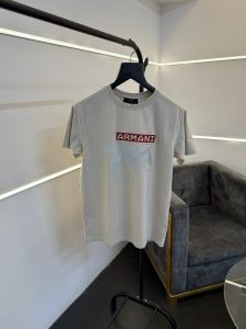 Arman i exchange turkish imported reflective 3d print round neck tshirt beige sale