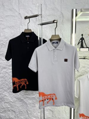 HERMES GREY PREMIUM HORSE ORANGE POLO