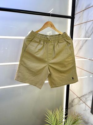 Ralph_Lauren Polo Imported Khakhi Premium Cotton Shorts F2576-KH
