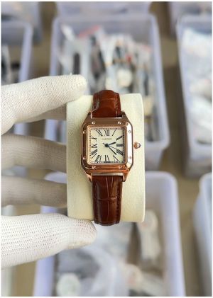 Cartie_r Santos Dumont Brown-Copper-White