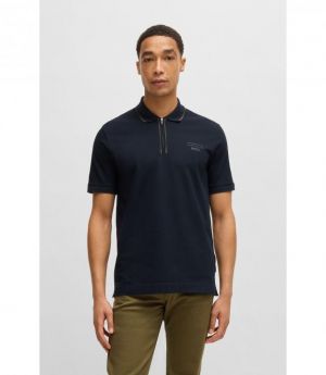 BOSS NAVY BLUE PREMIUM CHAIN WORK POLO